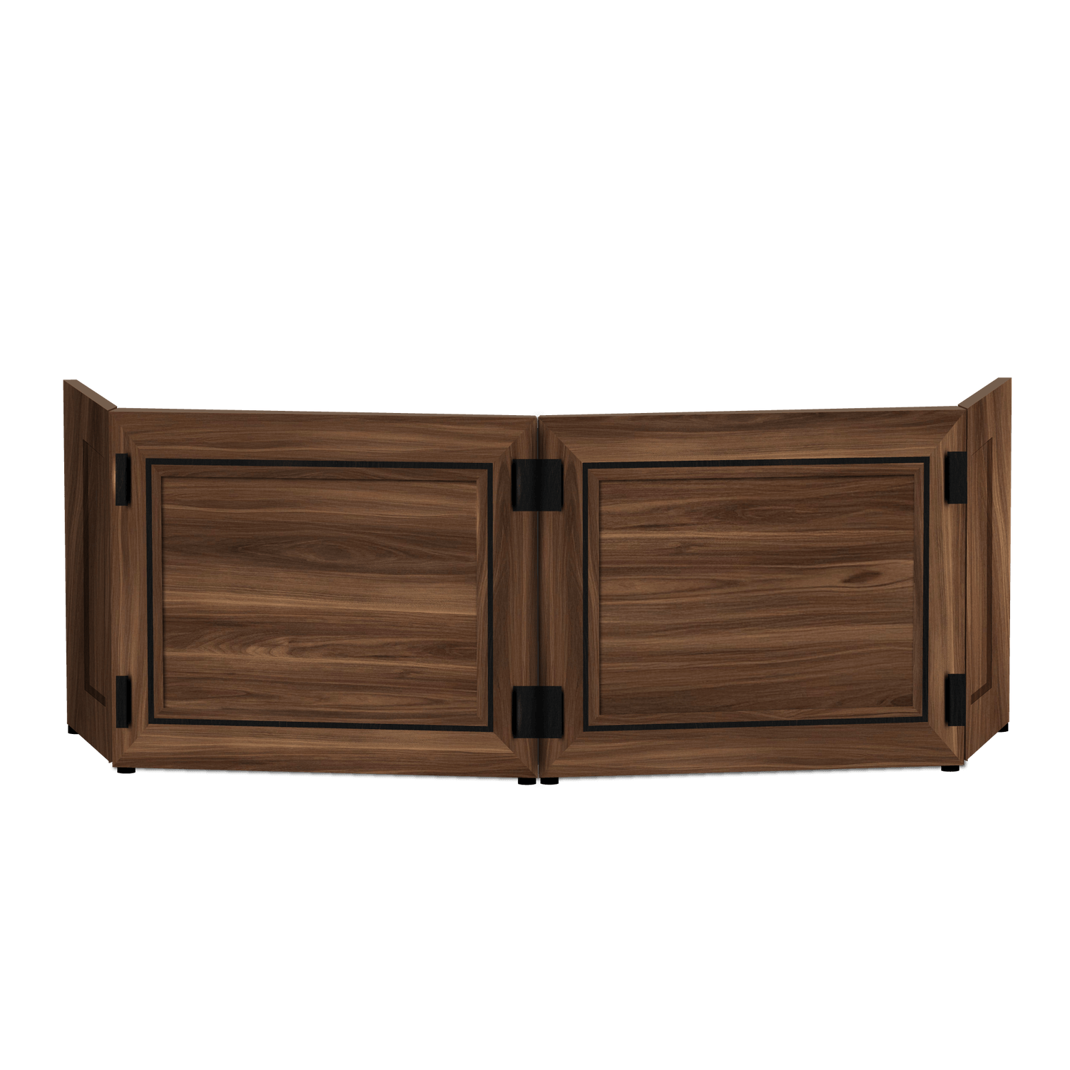 Gen2 DM Screen by BlackBear Workshops  - Unique and customizable design - Premium Quality - Exotic Hardwood - DND Games - Dices Games - Handmade - Craftmanship