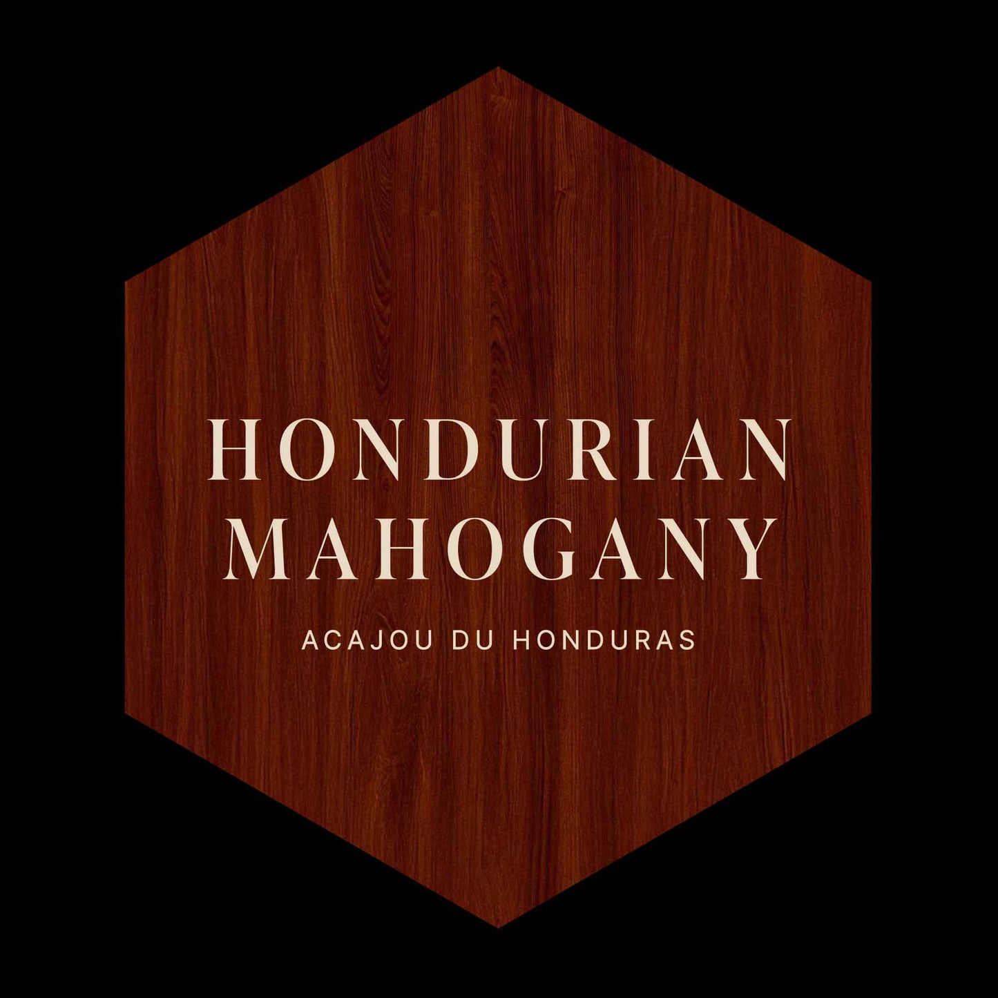 Customizable Regular Dice Tray from BlackBear Workshops - Handcrafted from exotic hardwood - Hondurian Mahogany