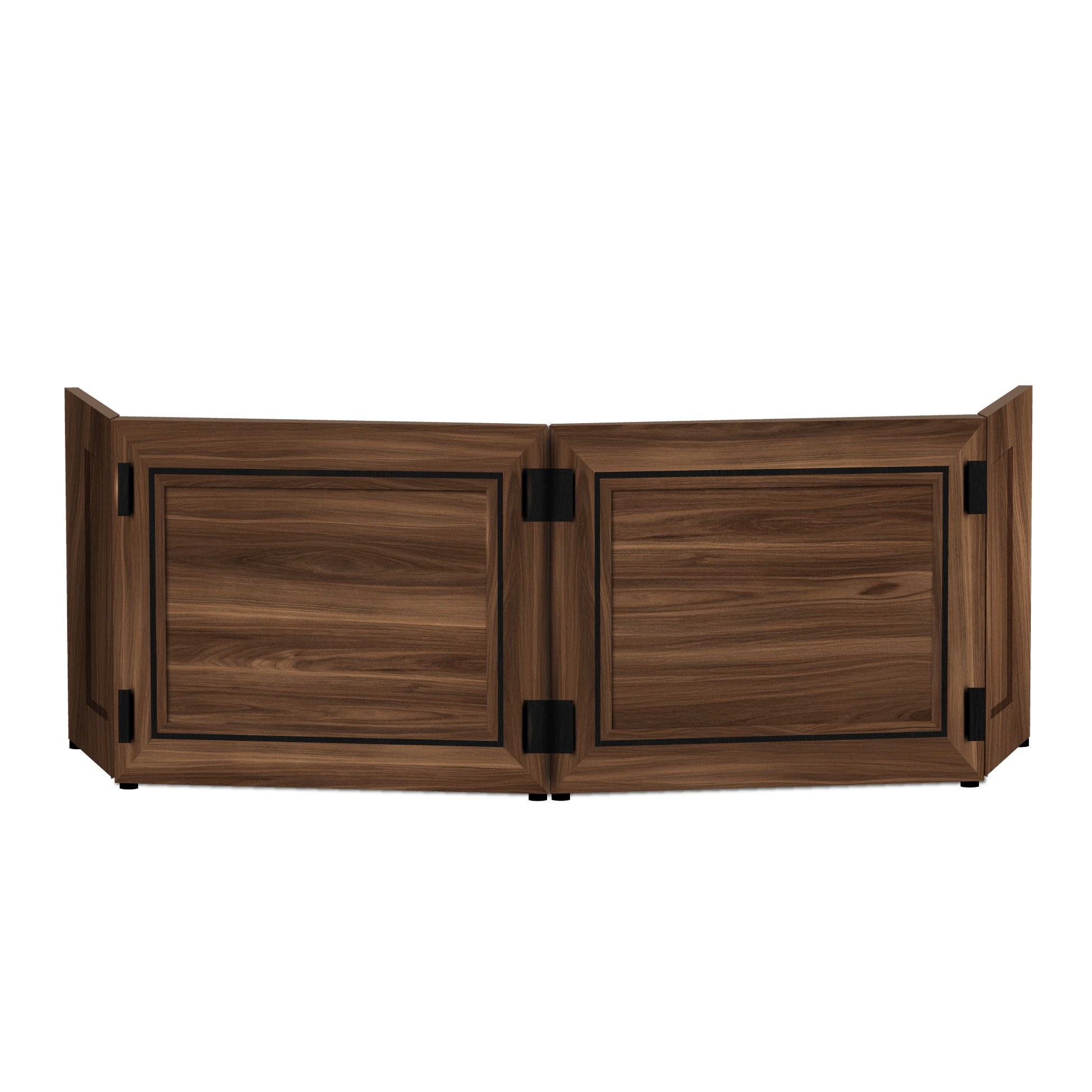 Gen2 DM Screen by BlackBear Workshops  - Unique and customizable design - Premium Quality - Exotic Hardwood - DND Games - Dices Games - Handmade - Craftmanship 