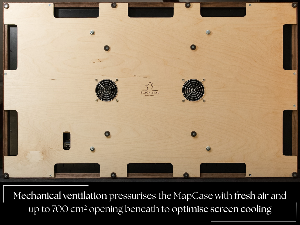 PCAP Touchscreen for DND Display Digital Map Case IR heatbox mangement ventilation