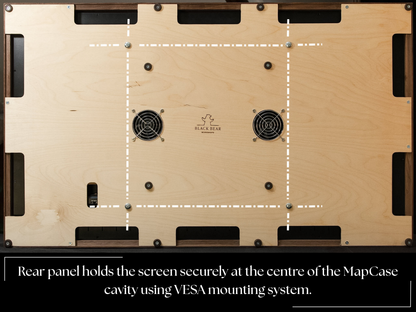 PCAP Touchscreen for DND Display Digital Map Case IR bolt pattern VESA mpounting system
